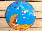 Vintage Esso Aviation Gasoline - Emaille Bord, Verzenden, Nieuw