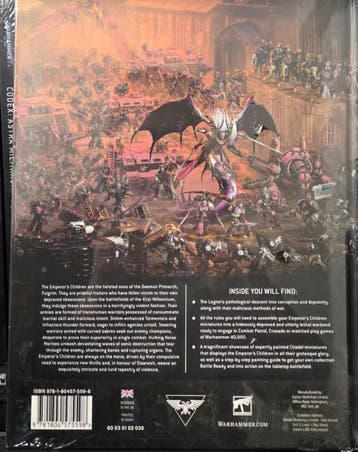 Codex Emperors Children (Warhammer 40.000 nieuw), Hobby en Vrije tijd, Wargaming, Ophalen of Verzenden, Nieuw