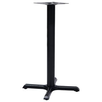 vidaXL Bistrotafelpoot 56x56x72 cm gietijzer zwart, Verzenden, Nieuw