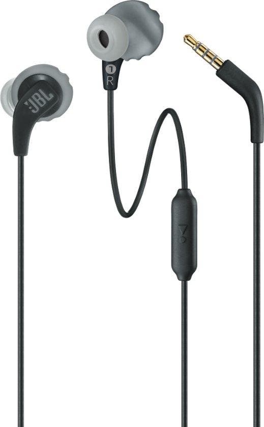 JBL Endurance Run - In-ear sport oordopjes - Zwart, Audio, Tv en Foto, Koptelefoons, Verzenden
