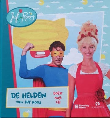 Juf Roos - De Helden van Juf Roos - Boek - CD - Hardcover, Verzenden, Zo goed als nieuw, Blooming Media