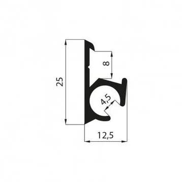 Markiezenlijst aluminium 25mm (alleen afhalen), Ophalen of Verzenden, Nieuw