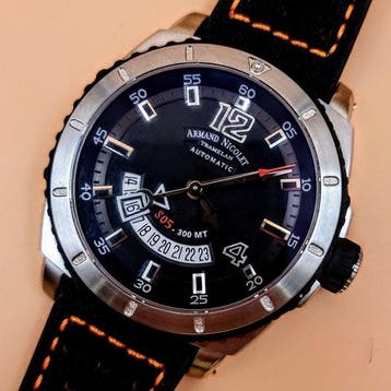 Armand Nicolet - S05-3 - A713BGN-GR-P0668NO8 - Heren - 2020+, Nieuw