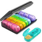 Pillendoos 7 Dagen – 21-Vaks Weekplanner voor Medicatie, Verzenden, Nieuw