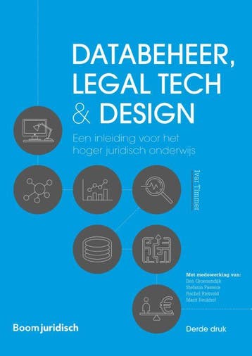 Databeheer legal tech amp design 9789462127708, Zo goed als nieuw