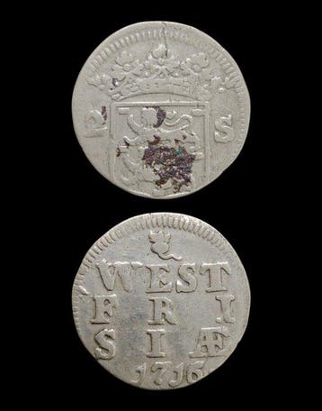 Nederland, West-Friesland 2 Stuiver (Silver) 1716 Double