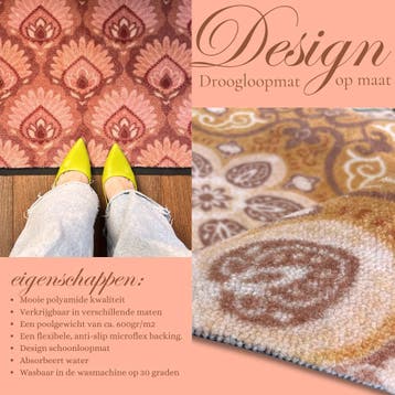 Design deurmat/ droogloopmat op maat Merel in Wonderland, Schoonloopmat, Nieuw, Ophalen of Verzenden, Overige materialen