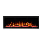 Lumea Fires Elektrische sfeerhaard Novaro 72 inch – 183 cm, Huis en Inrichting, Haarden, Verzenden, Nieuw, Elektrische haard