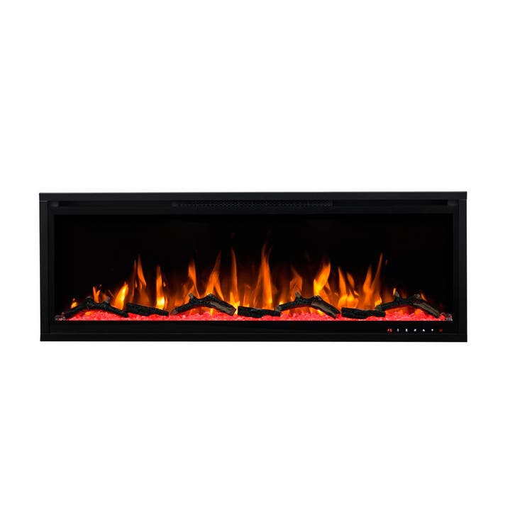 Lumea Fires Elektrische sfeerhaard Novaro 72 inch – 183 cm, Huis en Inrichting, Haarden, Elektrische haard, Nieuw, Verzenden