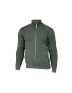 Ivanhoe trui Moritz full zip Loden Green - 100% wol - Groen, Verzenden, Nieuw, Groen