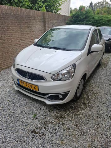 Mitsubishi Space Star 1.0 Cool+ | 2019 |, Auto's, Mitsubishi, Gebruikt, Wit, Origineel Nederlands, Handgeschakeld