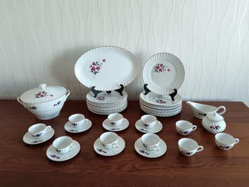Lunéville K&G - Tafelservies (43) - verloopt - Aardewerk