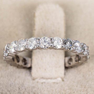 Zonder minimumprijs - Ring - 14 karaat Witgoud - 1.90ct. tw., Nieuw