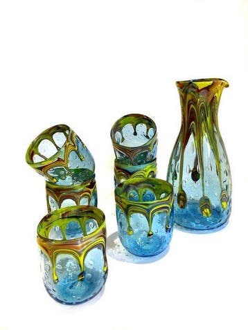 Ribes the Art of Glass - Maryana Iskra - Drinkset (7) -