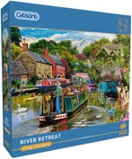 Greg Giordano - River Retreat Puzzel (500 stukjes) | Gibsons, Verzenden, Nieuw