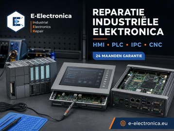 Reparatie industriële elektronica | HMI PLC IPC CNC, Zo goed als nieuw