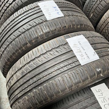 2 x Nokian 285-65-17 Zomerbanden 7mm, Gebruikt, 285 mm, 17 inch, Ophalen of Verzenden
