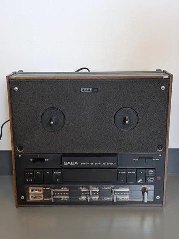 SABA - HiFi - TG 574 H Draagbare bandrecorder, Nieuw