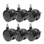 XXL Racing Wielen met Rem 6x - Voor Cockpits & TV Steunen, Spelcomputers en Games, Spelcomputers | Sony PlayStation Consoles | Accessoires