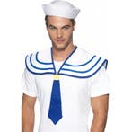 Matrozen zeeman carnaval verkleed kraag volwassenen - Matr.., Ophalen of Verzenden, Nieuw