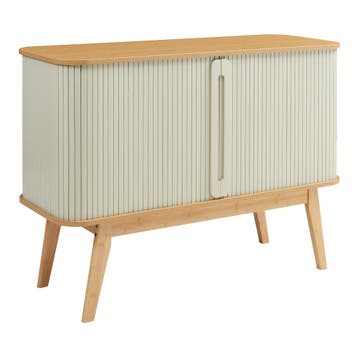 Commode Tysvær dressoir bamboe 110x40x80 cm [en.casa], Verzenden, Nieuw