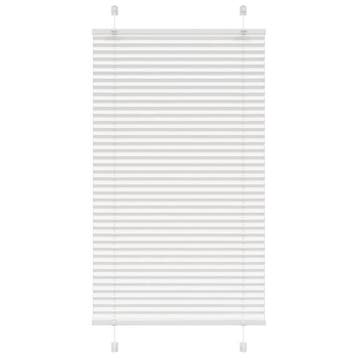 Plisse rolgordijn 70x150cm wit | Retourdeal 52% Korting, Ophalen of Verzenden, Zo goed als nieuw, Wit
