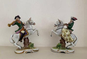 Aelteste Volkstedter - Figuur - Cacciatori a cavallo (2) -