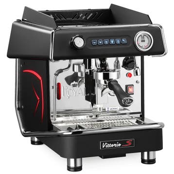 Espressomachine | VITTORIO S | Zwart | Automatisch | 1 Groep, Verzenden, Nieuw in verpakking