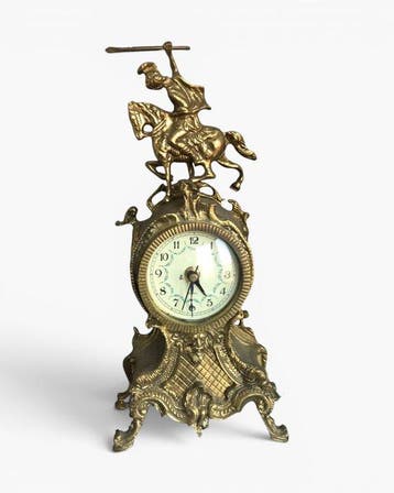 Pendule - - Verguld brons - 1970-1980
