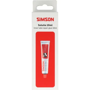 Simson Solutie Lijm - bandenplak voor fietsband - 10 ml, Ophalen of Verzenden, Nieuw, Band