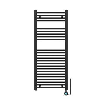 Elektrische design radiator Sevilla mat zwart of wit in 120x, Verzenden, Nieuw