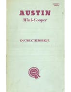 1964 AUSTIN MINI COOPER INSTRUCTIEBOEKJE NEDERLANDS, Auto diversen, Handleidingen en Instructieboekjes