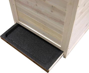 Kippenhok Flamingo Yandan Scandic Wit – Compact Houten Ki., Verzenden, Nieuw, Kippenhok of Kippenren