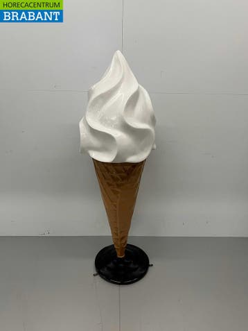 HCB Polyester ijshoorntje Softijs Hoorntje 160 cm Reclame, Ophalen of Verzenden, Nieuw in verpakking