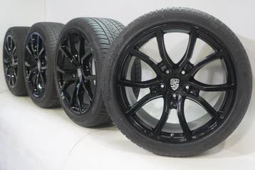 Porsche Cayenne E3 21 inch velgen Pirelli Winterbanden Origi, Gebruikt, Velg(en), 21 inch, Winterbanden
