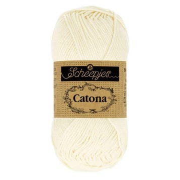 Scheepjes Catona 25 gram - 130 Old Lace, Verzenden, Nieuw