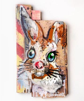 Bordalo II (1987) - Rabbit Edition, Antiek en Kunst