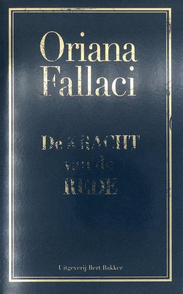 De kracht van de rede - Oriana Fallaci - 9789035127531 - Pap, Verzenden, Nieuw