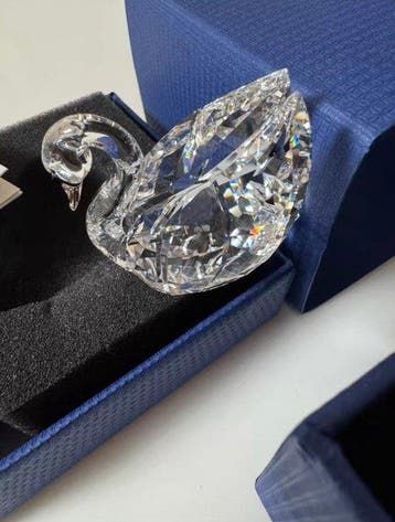 Swarovski - Beeldje - Swam medium - 010006 - Box +