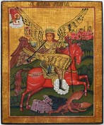 Icoon - Russische orthodoxe icoon Aartsengel Michaël -
