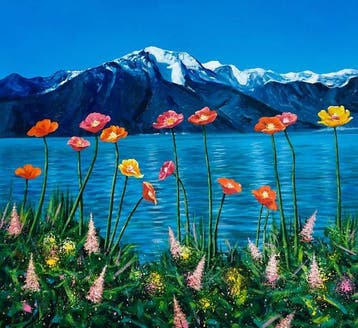 Antonio Machado (XXI) - Amapolas del Lago Azul
