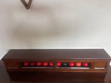 Kabinet - Hout - biljartballenrek