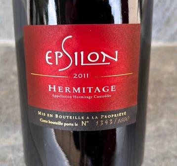 2011 Epsilon Hermitage - Hermitage Appellation Hermitage, Nieuw