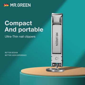 MR. GREEN Ultra-Dunne Nagelknipper - Inklapbaar, Draagbaar &, Verzenden, Nieuw