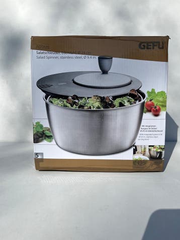 Slacentrifuge - RVS - ROTARE - Gefu -  – Product is, Huis en Inrichting, Verzenden, Nieuw