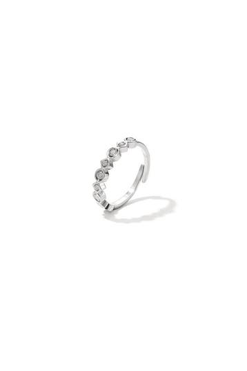 Goudlief Ring met verschillende vormen en steentjes (Ringen), Overige materialen, Verzenden, Nieuw, Dame