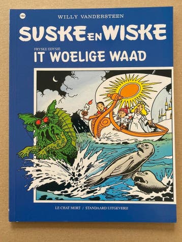 Suske en Wiske in het Fries - It Woelige Waad - NIEUW, Verzamelen, Verzenden, Suske en Wiske, Zo goed als nieuw, Boek of Spel