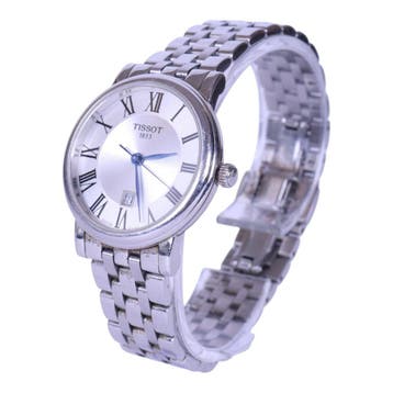 Tissot Carson Premium Lady Zilver 30mm, Verzenden, Zo goed als nieuw