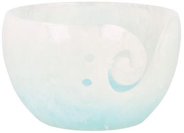 Scheepjes Yarn Bowl - Wit Parelmoer effect - 13x8cm, Ophalen of Verzenden, Nieuw