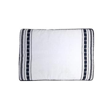 Badmat anti-slip Santorini Anchor wit 60x45cm, Ophalen of Verzenden, Nieuw